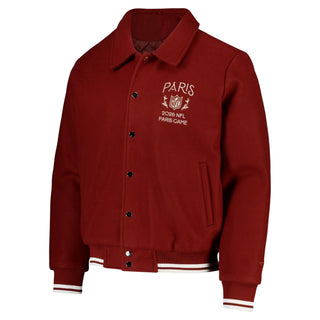 NFL International Games Paris Wool Burgundy Jacket