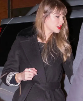 NYC 2026 Taylor Swift Black Coat