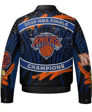 NY Knicks 2026 JH Design  Champions Swarovski Crystal Jacket