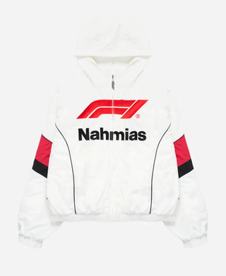 Nahmias x F1 Warm Up White Race Jacket