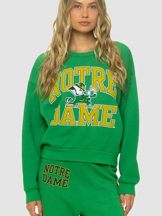 Nation x Notre Aviator Dame 2026 Green Sweatshirt