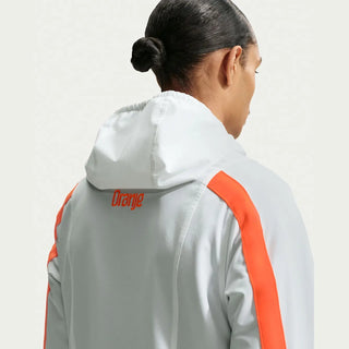 Netherlands Energy Nike Dri-FIT Woven Zipper White Jacket