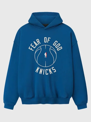 NY Knicks Fear of God x Barkley L. Hendricks 90’s Hoodie