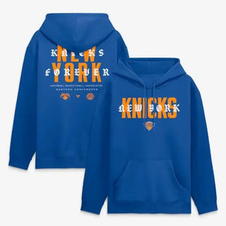 New York Knicks Forever Legacy Blue Hoodie