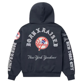 New York Yankees Born x Raised Moneyball Navy Pullover Hoodie