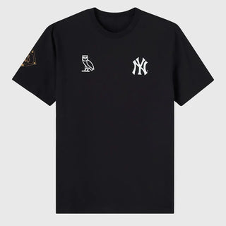 New York Yankees OVO x MLB Black Graphic T-Shirt