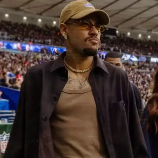 Neymar Jr. Cowboys vs Ravens Black Jacket 