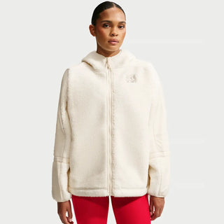 NikeSKIMS Sherpa Oversized Full-Zip Hooded Jacket