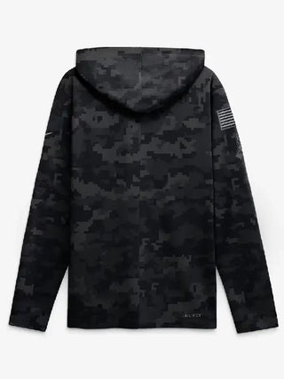 Nike Minnesota Vikings 2026 Salute to Service Black Hoodie