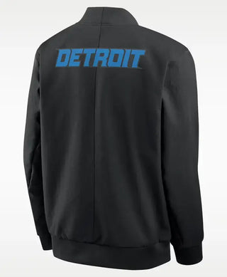 Nike NFL Detroit Lions Rivalries Sideline Black Bomber Jacket