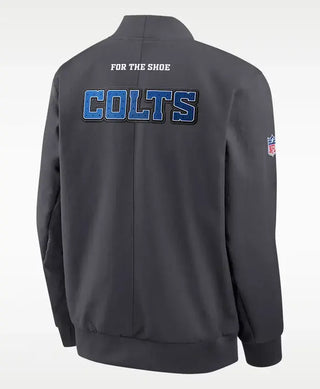 Nike NFL Indianapolis Colts Rivalries Sideline  Black Bomber Jacket