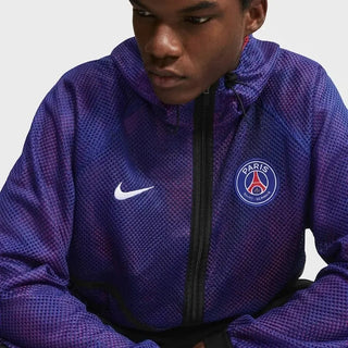Nike PSG 2026-2027 Mesh Anthem Jacket-purple