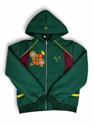 Nike x Ronaldo Last Dance Portugal Green Zip Hoodie