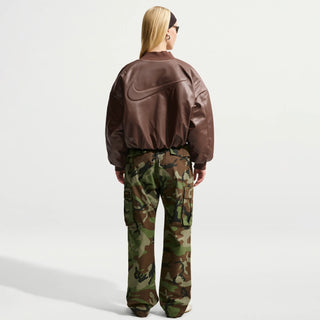 Nike Womens Therma Fit Bomber Brown Jacket For Women