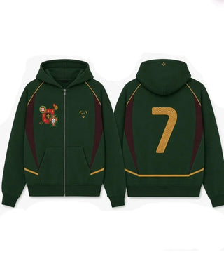 Nike x Ronaldo One Last Dance Portugal Green Zip Hoodie