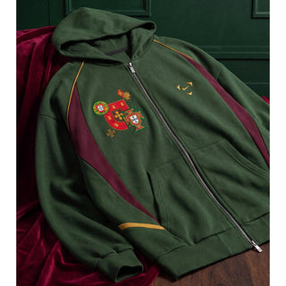 Nike x Ronaldo One Last Dance Portugal Green Zipper Hoodie