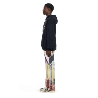 OFF WHITE  Eagle Double Swarovski Skate Hoodies
