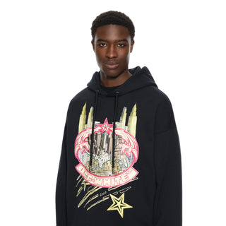 OFF WHITE Frame Big  World Loose Hoodie