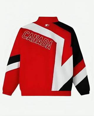 OVO Hockey x Canada Starter Red Zipper Jacket