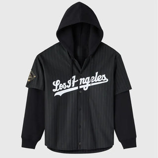 OVO x MLB Los Angeles Dodgers Button-Up Hoodie