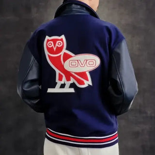OVO x Oracle Red Bull Racing Varsity jacket