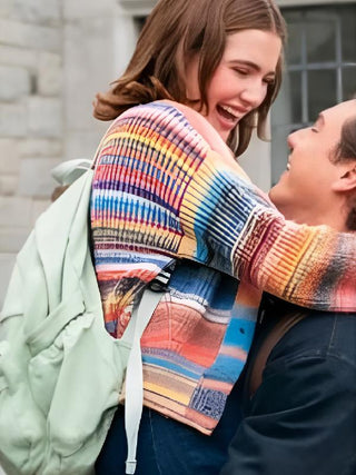 Off Campus Hannah Wells Multicolor Cardigan