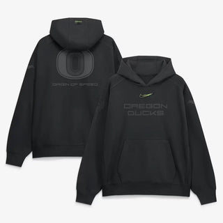 Oregon Origin of Speed Air Black Hoodie