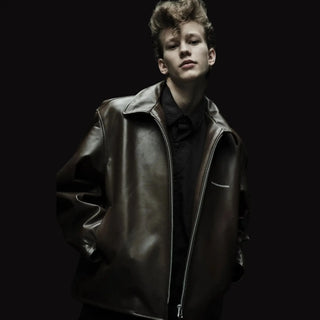 PEACEMINUSONE x WILDSIDE Leather Jacket