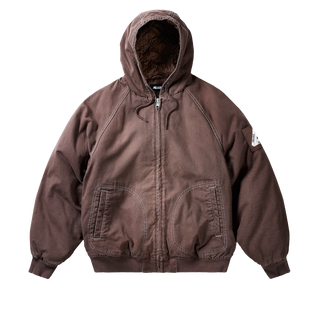 Palace 10 OZ Hooded Canvas brown Jacket