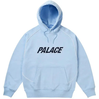 Palace Line It Up Blue Hoodie