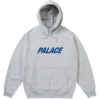 Palace Line It Up Grey Hoodie