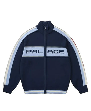 Palace Men's Easy Funnel Knit Navy Jacket