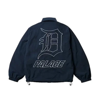 Palace x Detroit Tigers 2026 Blue Coach Jacket