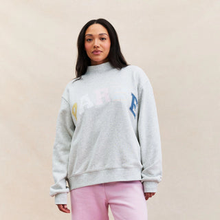 Parke Birthday Drop 2026 Patchwork Mockneck Sweatshirt