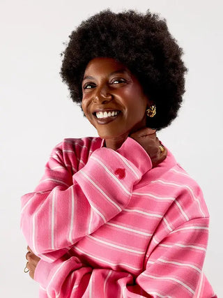 Parke x Pink Aid 2026 Striped Sweatshirt For Men & Women