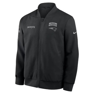 Patriots Nike 2026 Salute to Service Bomber Jacket For Men & Women