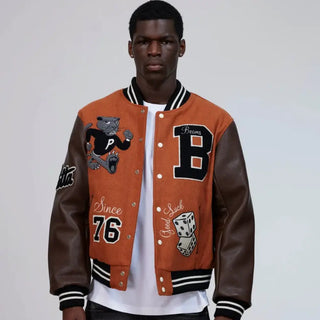 Patta x Beams 50th Anniversary Varsity Jacket
