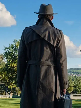 Paul Bettany VisionQuest Trench Grey Coat