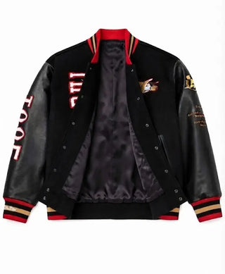 Philadelphia 76ers Black Hardwood Classics 76 Jacket For Men & Women