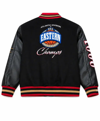 Philadelphia 76ers Black Hardwood Classics Jacket For Men & Women