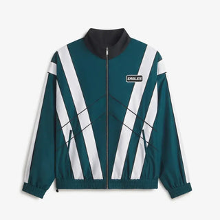 Philadelphia Eagles Off Season x NFL Windbreaker Green Jacket