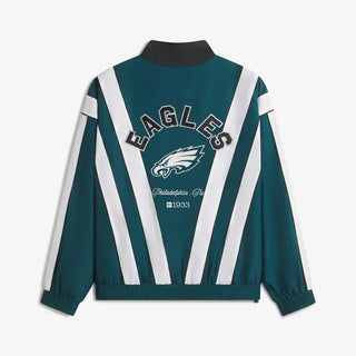 Philadelphia Eagles Off Seasons x NFL Windbreaker Green Jacket
