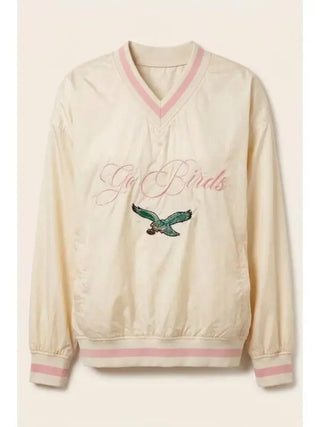 Philadelphia Eagles Popover Satin Jacket