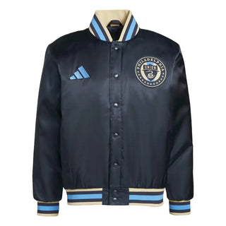 Philadelphia Union Adidas Full-Snap Bomber Jacket