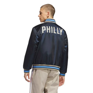 Philadelphia Union Adidas full snap bomber jacket
