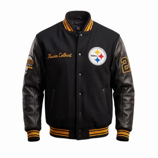 Pittsburgh Steelers Hall of Honor Class 2026 Varsity Black Jacket