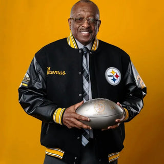 Pittsburgh Steelers Hall of Honor Class 2026 Varsity Black Jacket For Men & Women