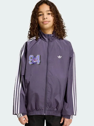 Pokémon Adidas Oversized Purple Windbreaker Jacket