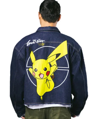 Pokémon Pikachu Blue Denim Jacket