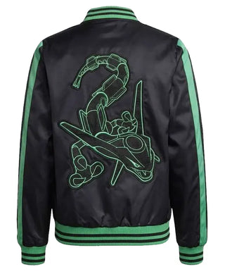 Pokemon Rayquaza Black Jacket